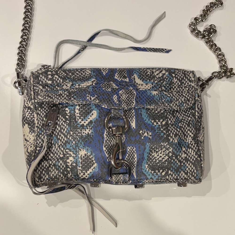 Rebecca Minkoff Snake Print Crossbody Bag